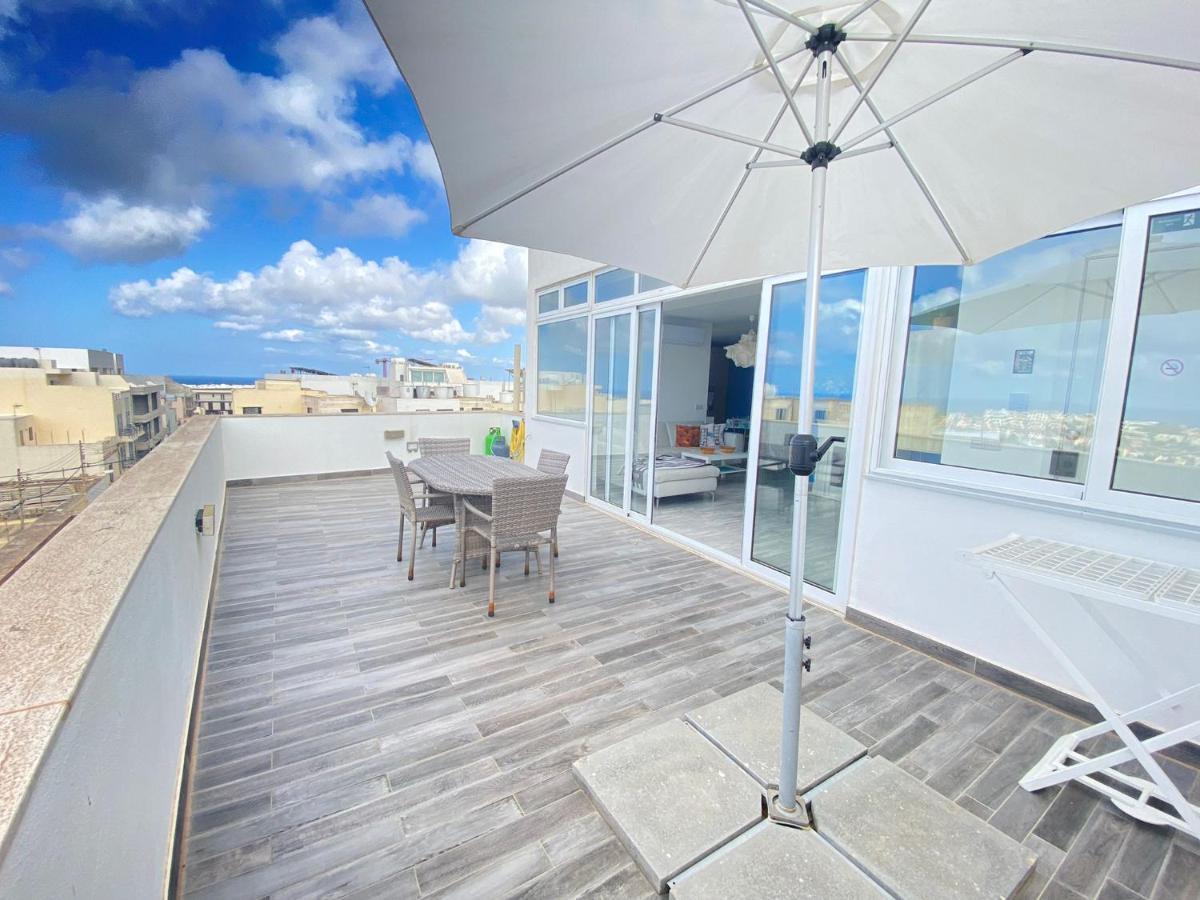 Penthouse Maltese scent Apartment Mellieħa Exterior foto